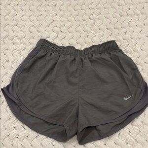 Nike Women's Gray Athletic Shorts
